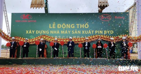 BYD&rsquo;s first $130mn EV battery plant gets off ground in Vietnam