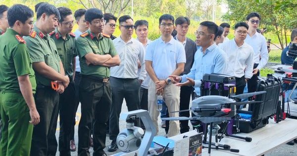 Ho Chi Minh City police test drones to boost crime prevention