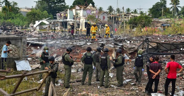 12 killed in Thailand as firecrackers explode at warehouse