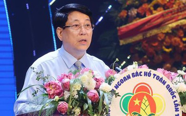 Chủ tịch nước Lương Cường tuyên dương các đại biểu Cháu ngoan Bác Hồ toàn quốc