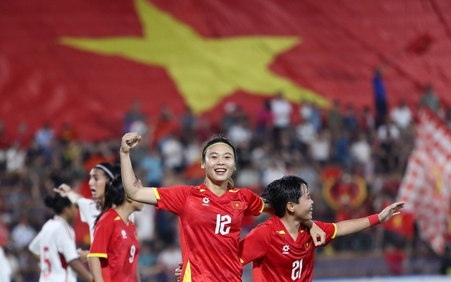 Đá bại Campuchia 6-0, tuyển nữ Việt Nam xếp thứ 2 bảng A Giải bóng đá nữ Đông Nam Á 2025