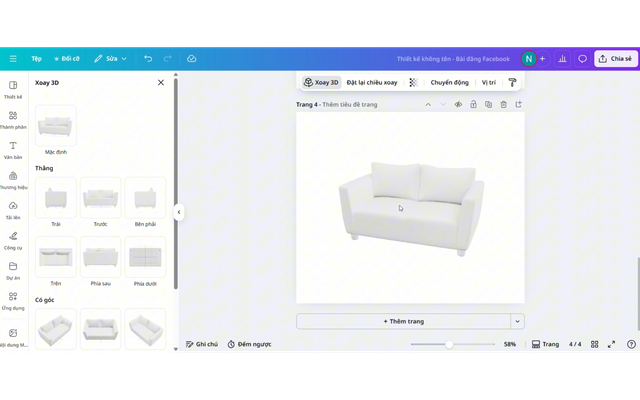 Cách tạo hiệu ứng 3D trên Canva, bạn đã thử qua chưa?