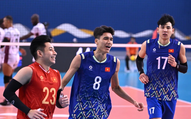 Bóng chuyền nam SEA Games 33: Việt Nam thắng Lào 3-0 ở trận ra quân