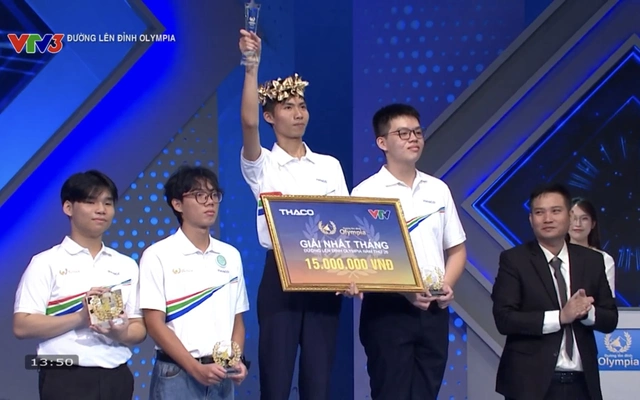 Nam sinh Hải Phòng thắng ấn tượng tại cuộc thi tháng Đường lên đỉnh Olympia