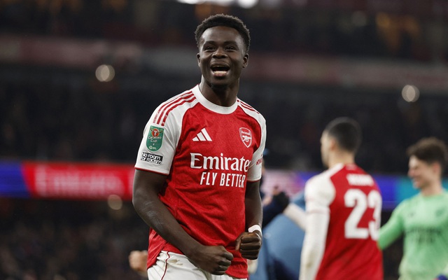 Thắng Crystal Palace, Arsenal vào bán kết Cúp liên đoàn gặp Chelsea