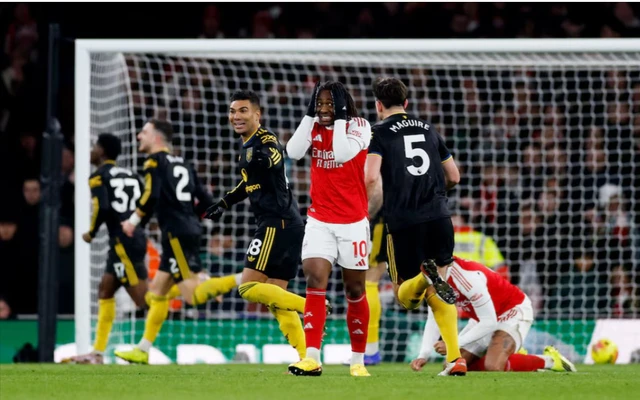 Bảng xếp hạng vòng 23 Ngoại hạng Anh: Man United đánh bại Arsenal vào top 4