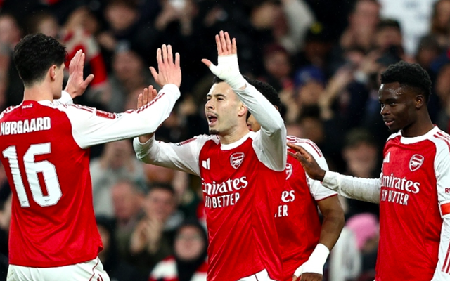 FA Cup: Arsenal và Liverpool dễ dàng thẳng tiến