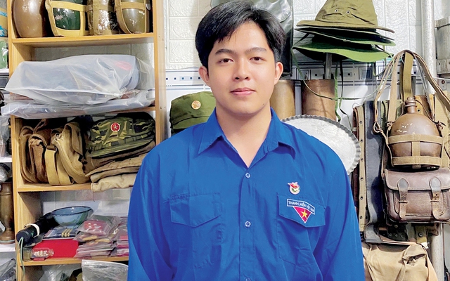 Bất ngờ với bộ sưu tập hơn 700 kỷ vật chiến tranh của nam sinh An Giang