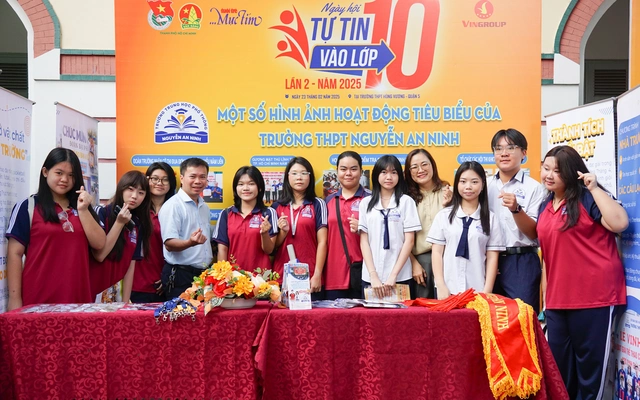 Khám phá Trường THPT Nguyễn An Ninh tại Ngày hội Tự tin vào lớp 10
