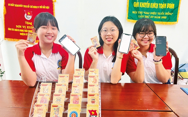 Học trò trường chuyên đưa thời đại Vua Hùng lên không gian số