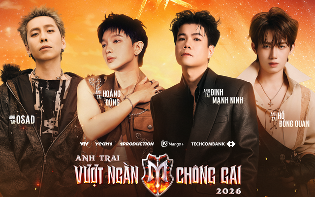 Hoàng Dũng, Hồ Đông Quan tham gia Anh trai vượt ngàn chông gai 2026 