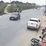  Camera quay cảnh xe máy múc đâm thẳng vào xe máy, hất văng nữ sinh trên quốc lộ