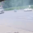  Camera ghi cảnh xe máy bị xe đầu kéo húc văng khi băng ngang quốc lộ 51