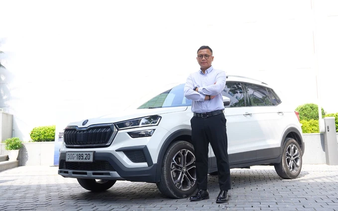 Từng phân vân xe Nhật, Hàn nhưng chốt Skoda Kushaq: 'Ngay cả tiếng đóng cửa cũng khác biệt'