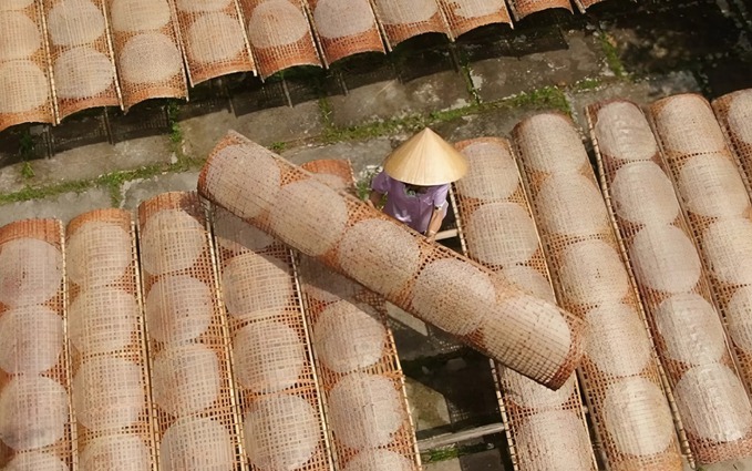 Bánh tráng phơi sương