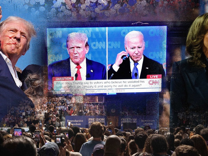 Những khoảnh khắc đáng nhớ, kịch tính của bầu cử Mỹ 2024 ...