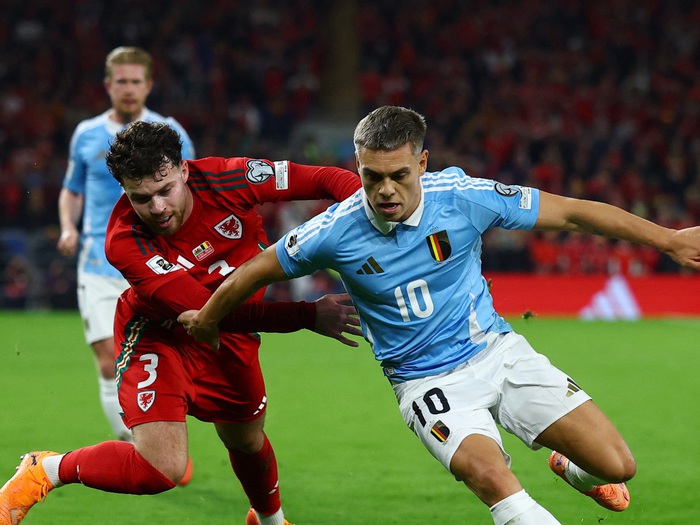 Sự cố hy hữu khiến trận Xứ Wales - Bỉ bị gián đoạn - Tuổi Trẻ Online