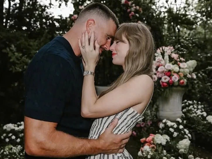 Taylor Swift đính hôn với Travis Kelce: Nhẫn kim cương 1 triệu ...
