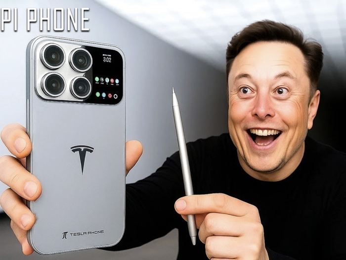 Thực hư Elon Musk sẽ ra mắt điện thoại Tesla để đối đầu iPhone 17 - Tuổi Trẻ Online