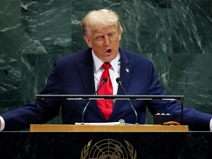 Ông Trump phát biểu tại Liên hợp quốc: Cảnh báo Nga, chỉ trích châu Âu, bác bỏ Nhà nước Palestine - Tuổi Trẻ Online
