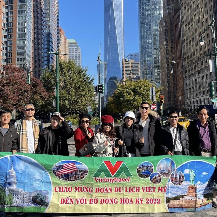 Du khách Việt - Mỹ