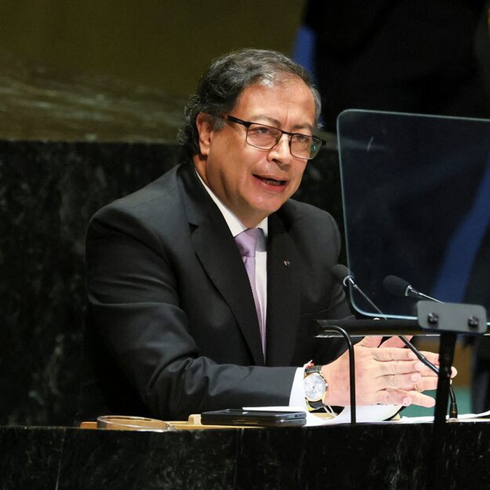 The Colombian president announced the severance of diplomatic relations with...