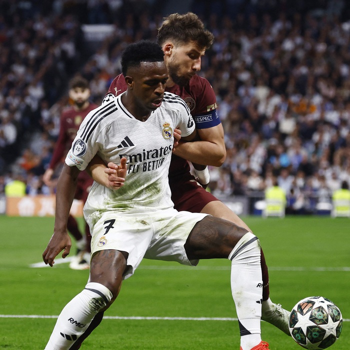Vinicius Jr đáp trả thông điệp 'đừng khóc' của CĐV Man City - Tuổi Trẻ Online