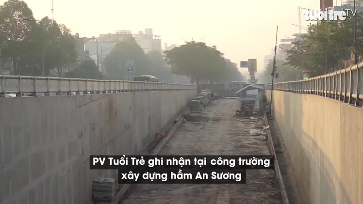 Hầm chui An Sương dừng thi công, ùn tắc sẽ còn kéo dài?