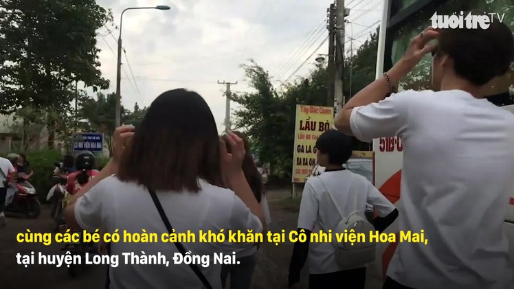 Kaity Nguyễn, Trang Hý, Trịnh Thảo, Soho vui trung thu cùng các em Cô nhi viện Hoa Mai