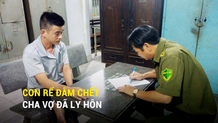 Con rể đâm chết cha vợ đã ly hôn