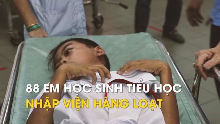 Học sinh tiểu học ở Bến Lức nhập viện hàng loạt sau giờ ăn trưa