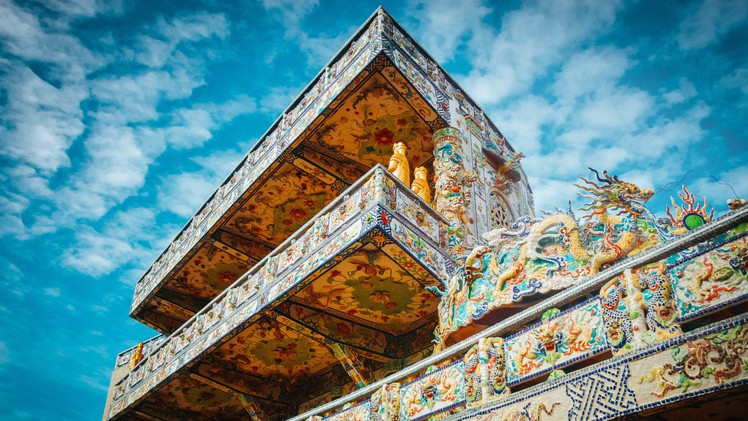 Chiêm ngưỡng chùa “ve chai” độc nhất vô nhị