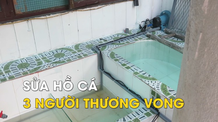 Sửa hồ cá cho quán hải sản, 3 người bị điện giật thương vong