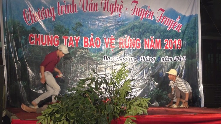Tuyên truyền người dân vùng cao bảo vệ rừng bằng chương trình nghệ thuật tổng hợp