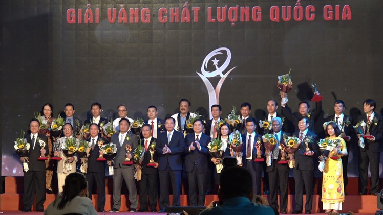 75 doanh nghiệp nhận giải thưởng Chất lượng quốc gia 2018