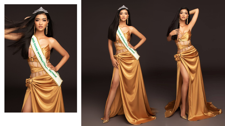 Nguyễn Hà Kiều Loan giới thiệu về VN tại Miss Grand International 2019