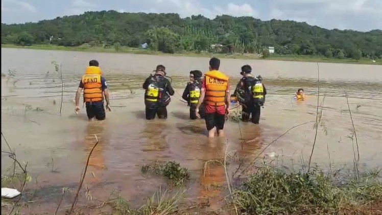 Tìm thấy thi thể nam thanh niên mất tích tại Lòng hồ thủy điện Thác Mơ