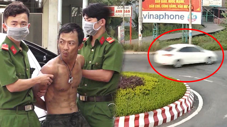 Video: Khởi tố nghi phạm cướp ôtô bỏ chạy với tốc độ 160 km/h ở Hậu Giang