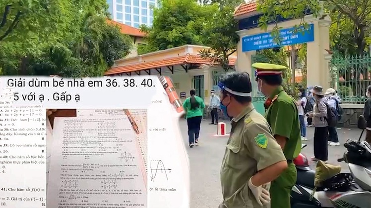 Video: Công an vào cuộc xác minh vụ nghi lọt đề toán thi tốt nghiệp THPT