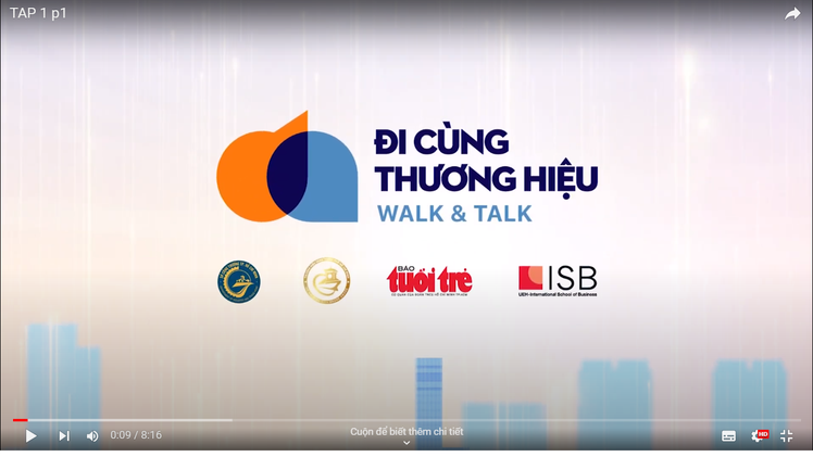 Trailer chương trình talkshow ‘Đi cùng thương hiệu: Walk and Talk’