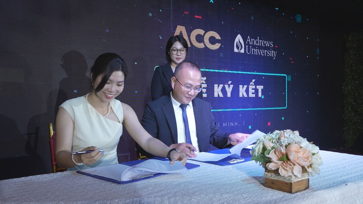 Công ty CP Kết nối Tri thức ACC khai trương và kí kết hợp tác cùng ĐH Andrews
