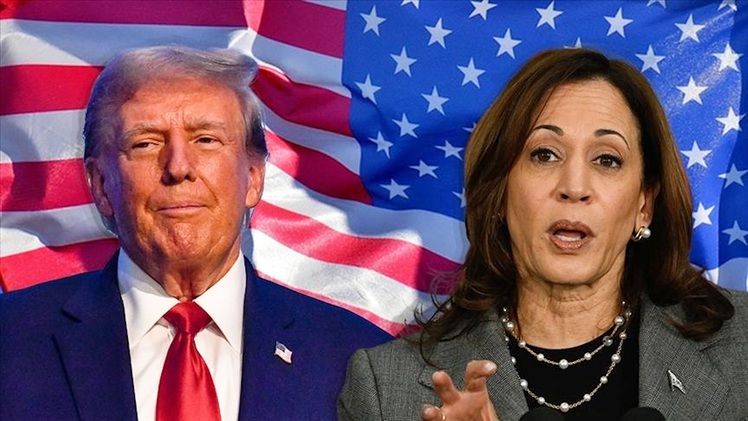 Bầu cử Tổng thống Mỹ: Ông Trump và bà Harris bám đuổi sít sao