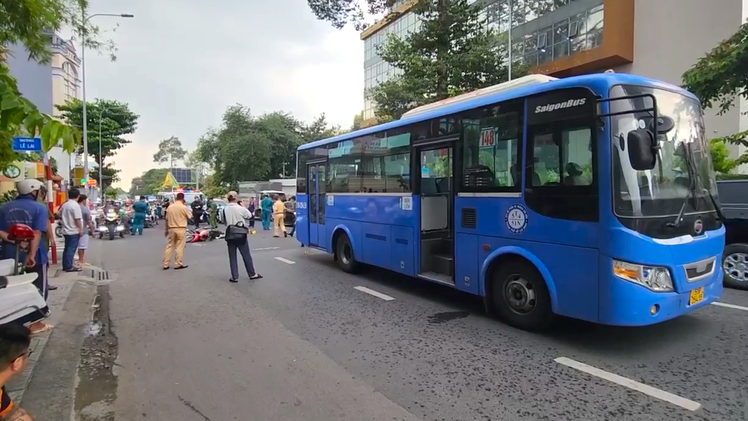 Xe buýt chạy 18km/h cán một thanh niên tử vong ở đoạn đường đông đúc tại Gò Vấp