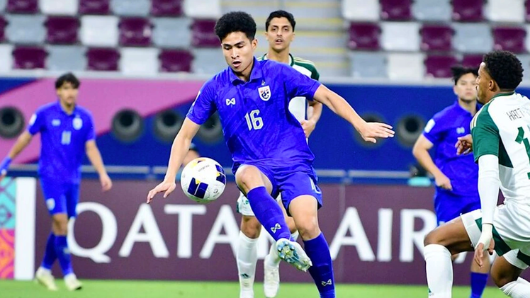 Lượt trận thứ 2 Giải U23 châu Á: Thái Lan thảm bại 0-5 trước U23 Saudi Arabia