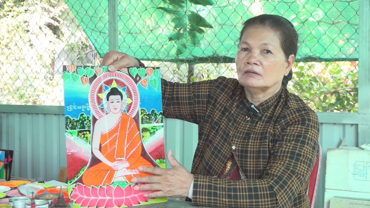 Góc nhìn trưa nay | ‘Giữ hồn’ nghề làm tranh kiếng của đồng bào Khmer