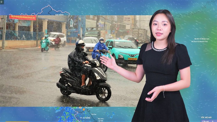 Thời tiết đêm 13 ngày 14-10: Nhiều nơi trên cả nước có mưa, đề phòng ngập cục bộ