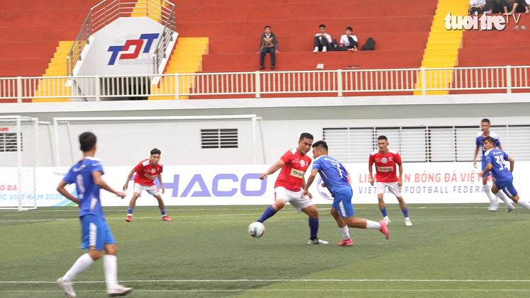 Sacombank vô địch khu vực phía Nam Giải Bóng đá công nhân, viên chức Việt Nam 2025