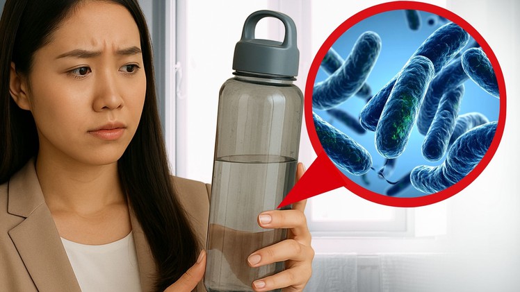 Bình nước tái sử dụng: Tưởng 'xanh' nhưng lại đang nuôi cả ổ vi khuẩn