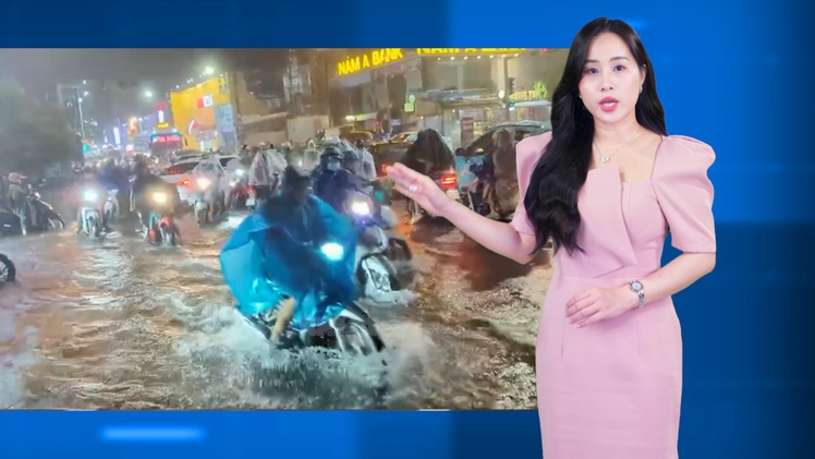 Thời tiết đêm 16 ngày 17-10: Trung Trung Bộ mưa nhiều, riêng Huế đề phòng mưa đến 500mm