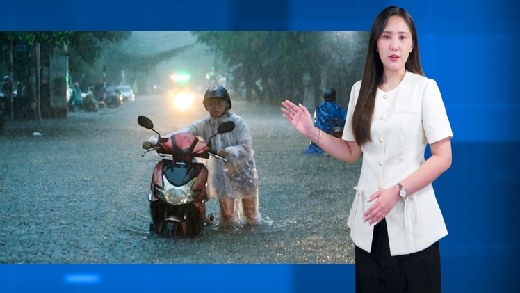 Thời tiết đêm 8-10: Bắc Bộ lũ còn cao, Trung bộ và Nam bộ có nơi mưa to
